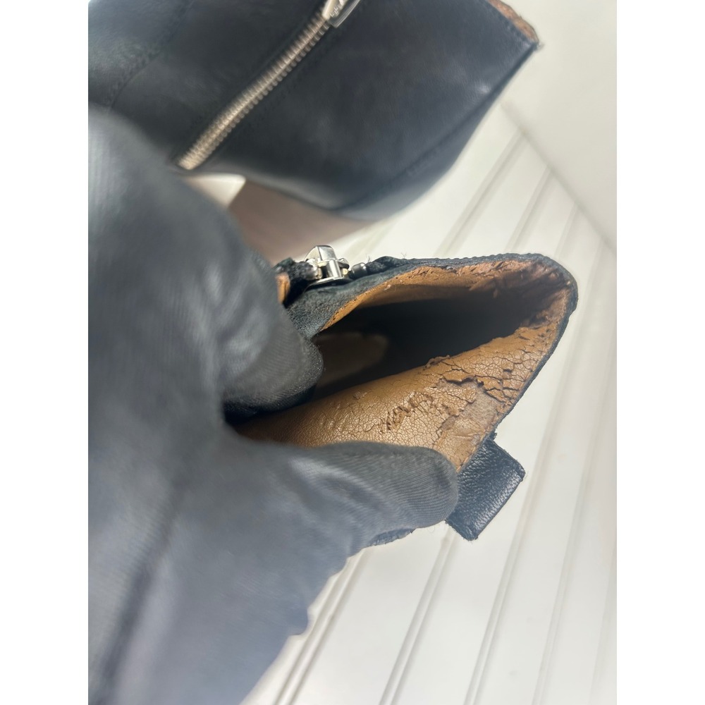 COACH Vintage Leather Studded Ankle Boots Women's Size 7 - Picture 10 of 14
